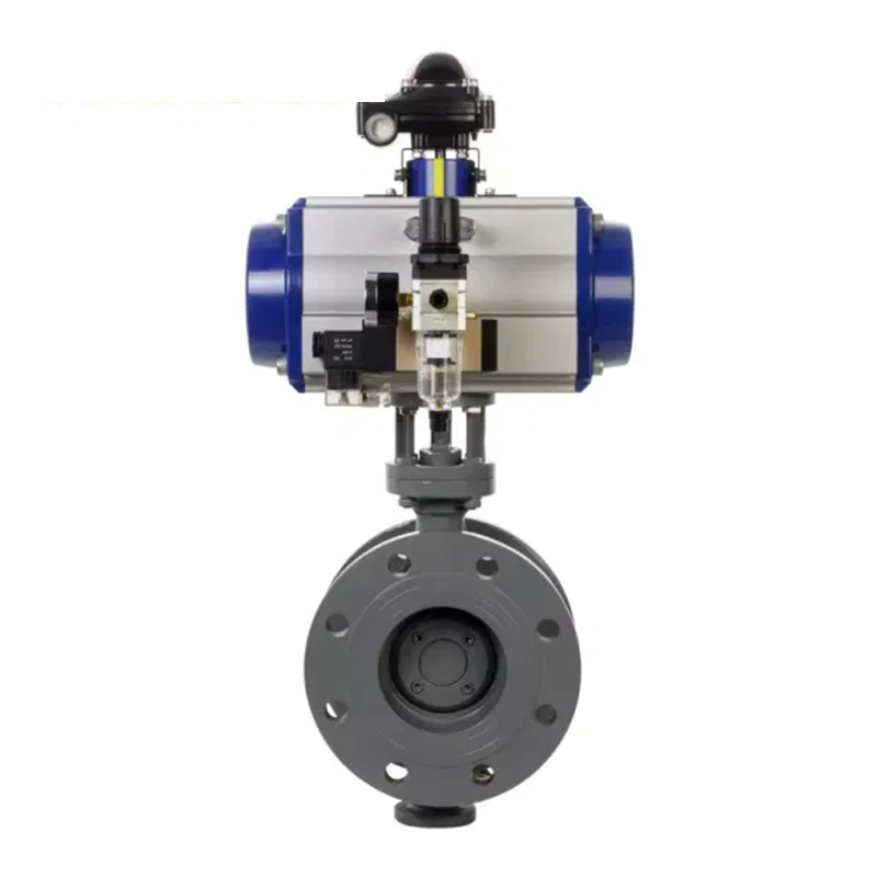 D641x Valve de papillon pneumatique