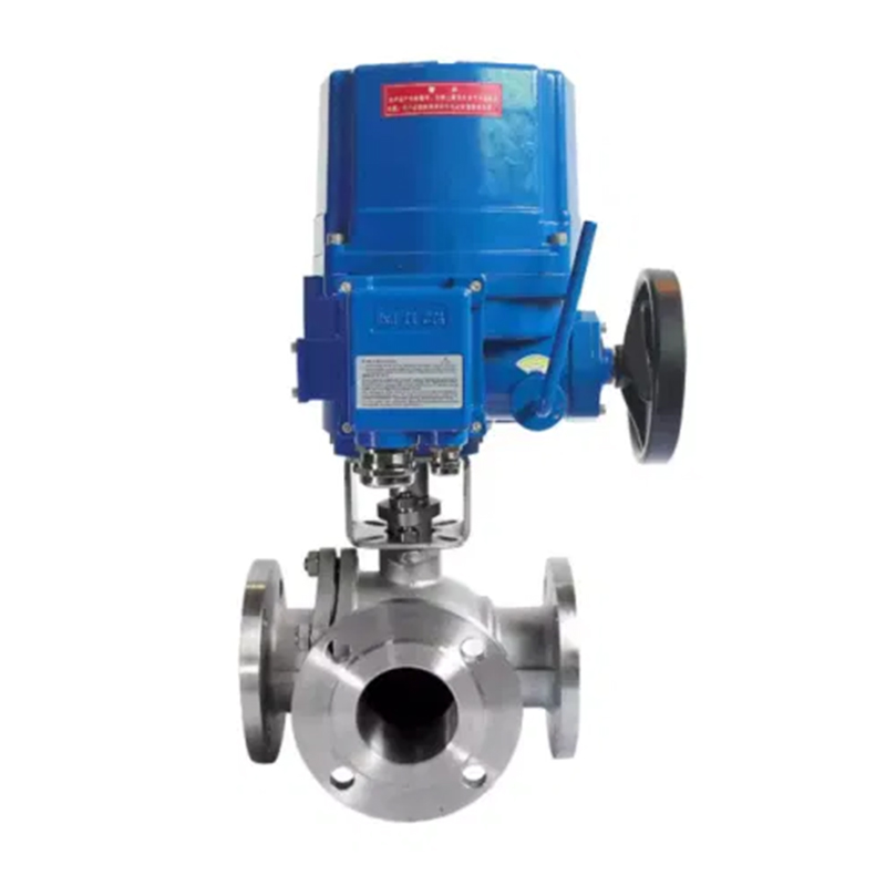 Q944 / 45F Valve à billes à trois voies électriques