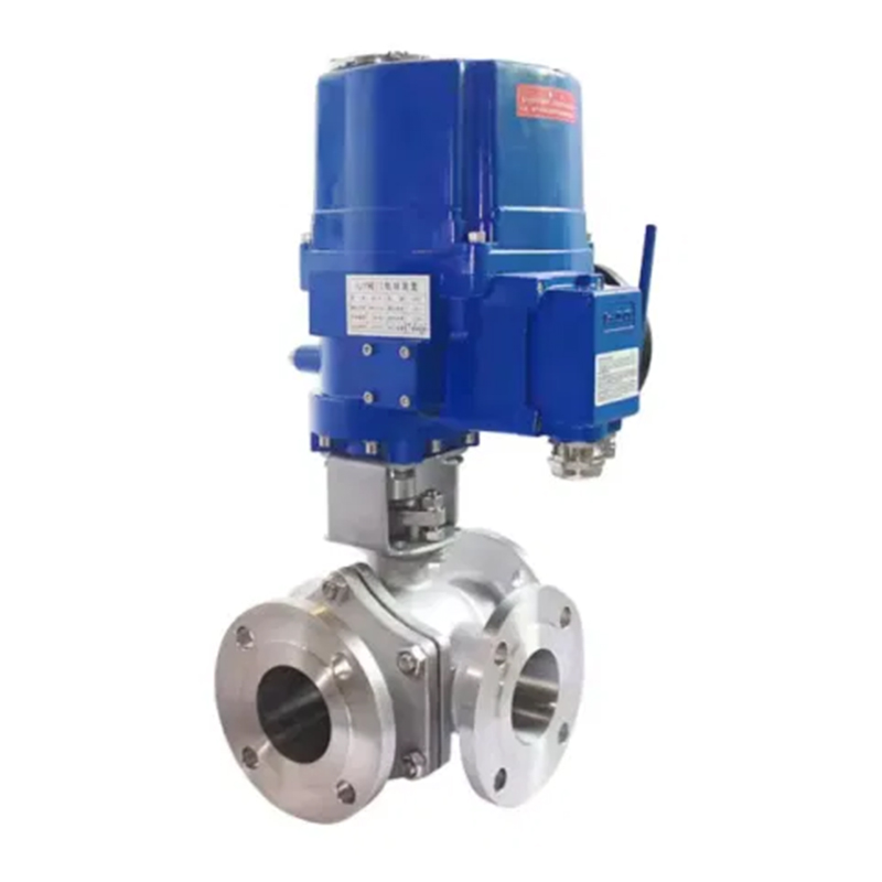 Q944 / 45F Valve à billes à trois voies électriques